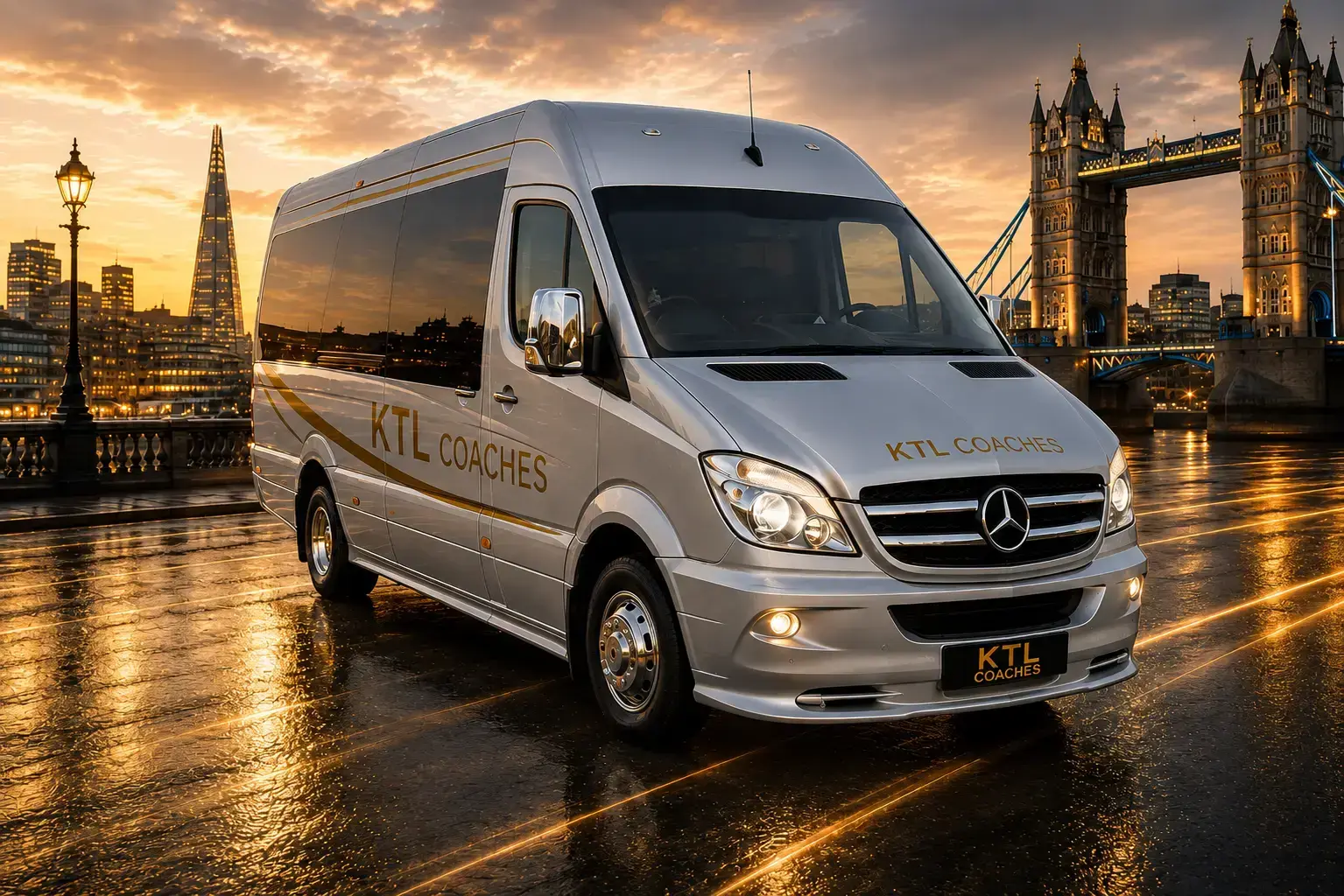 KTL Coaches executive minibuses in London