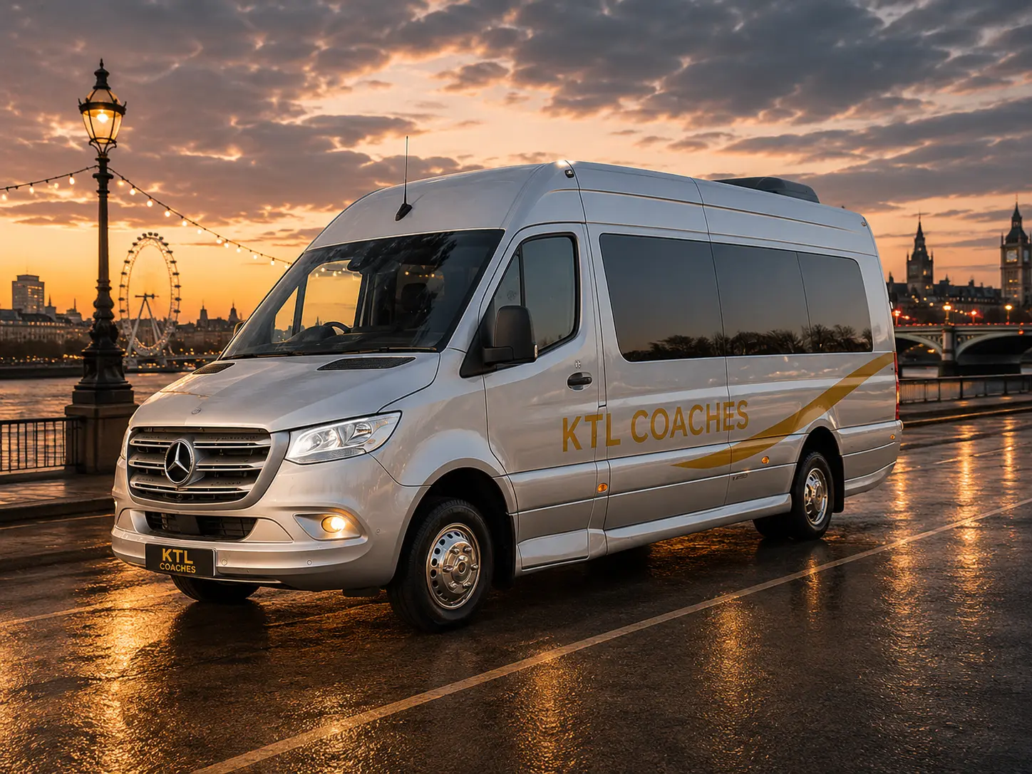 KTL Coaches luxury coach and minibus fleet in London